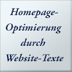 Homepageoptimierung durch Website-Texte 